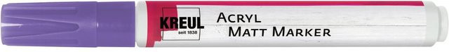 KREUL Acryl Matt Marker Medium in Lila für permanente Ergebnisse - Bild 1