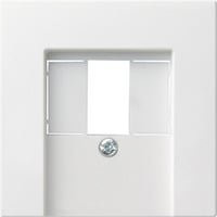 Gira Zentralplatte TAE System55 in Weiß - Bild 1