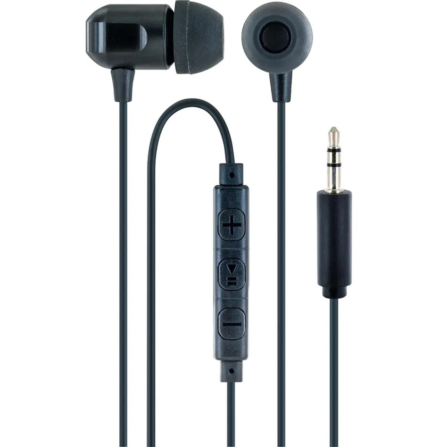 Schwaiger In-Ear Kopfhörer mit 3,5 mm AUX Stecker in Schwarz - Bild 2