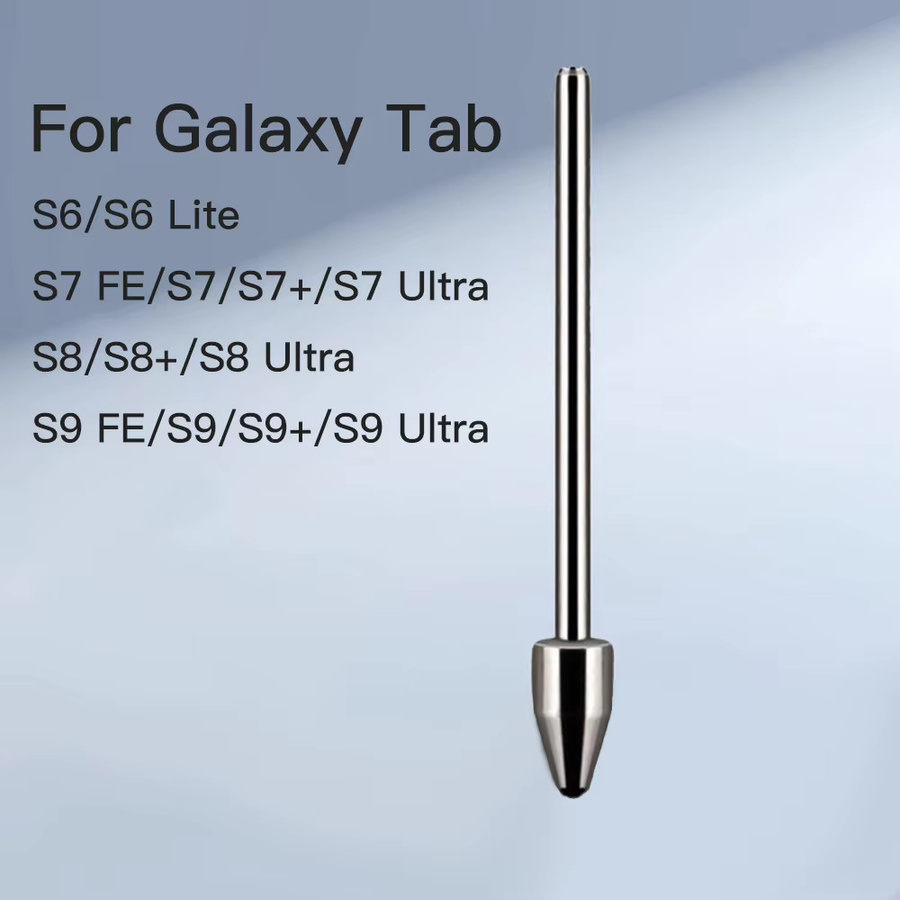 qukam Ersatz-Stylus-Bleistiftspitzen aus Metall in Silber für Samsung Galaxy Tab S7 FE S8+ S8 S9 S23, druckempfindlich mit 4096 Druckstufen - Bild 3