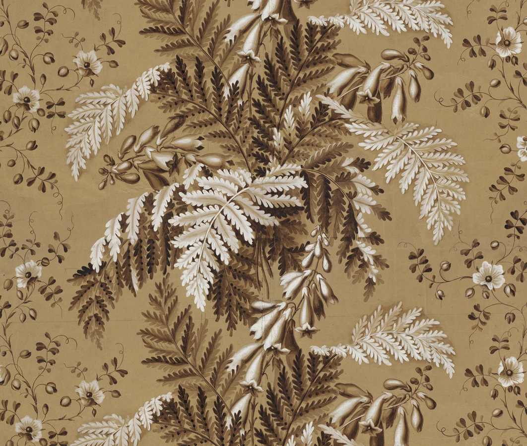 NLXL Mural Wandtattoo Big Pattern Feuilles mit floralem Vintage-Design in 8 Drops - Bild 1