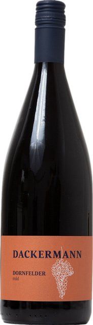 Dackermann Dornfelder Rotwein, 2023, Rheinhessen, süß, 1,0 l - Bild 1