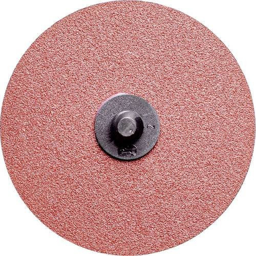PFERD COMBIDISC Korund Schleifblatt CDR A60 PLUS RS Durchmesser: 38 mm, Farbe: Rot, 100 Stück - Bild 1