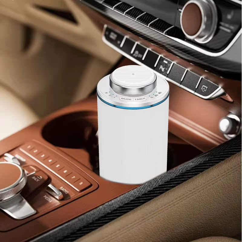 GRTCO Mini Wasserloser Auto-Aroma-Diffusor, USB wiederaufladbare tragbare Duftmaschine für Auto, Schlafzimmer und Spa, Schwarz oder Weiß - Bild 5