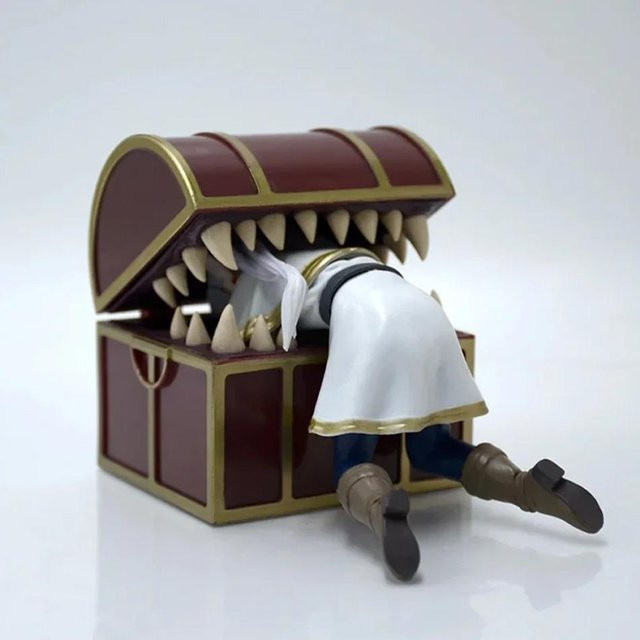 Yiran toy 1 Frieren: Beyond Journey's End Schatzkistenmonster Figur Farn Nudelstopper - Bild 1