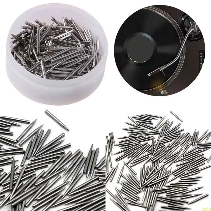 Plattenspieler-Eingabestift für High-Fidelity-Stereo-Schallplattenspieler in Silber - Bild 5
