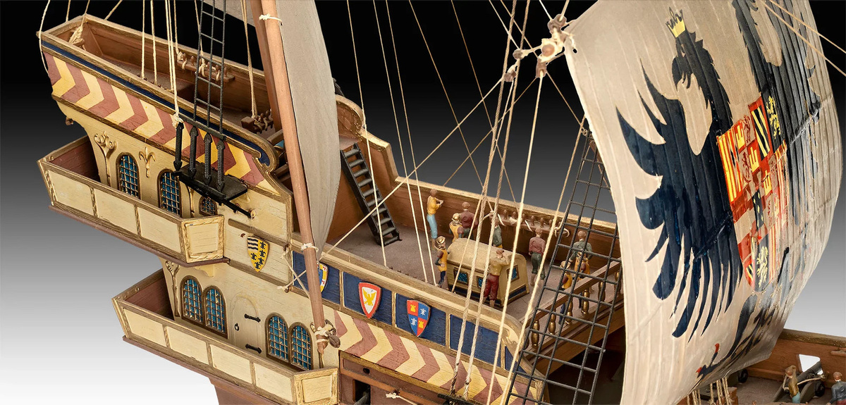 Revell Spanische Galleone, Modellbausatz, 1:96 - Bild 4