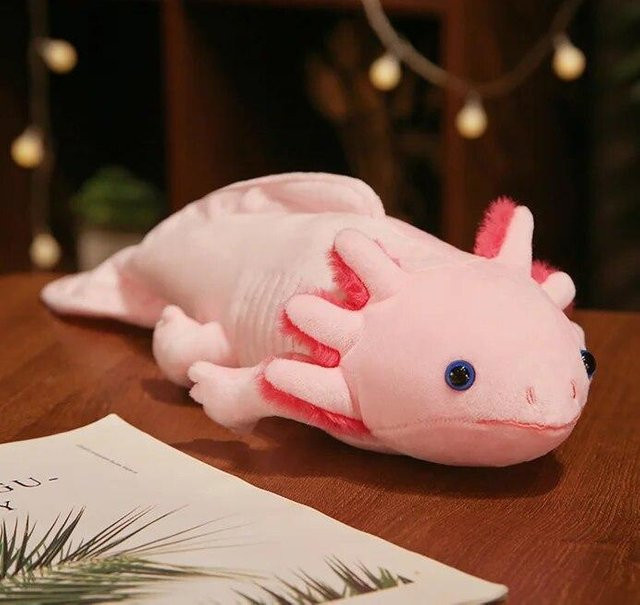 Yiran toy Axolotl Molch Plüschtier, Bunt / Mehrfarbig, 45cm, ab 3 Jahre - Bild 1