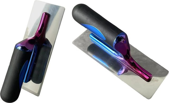 Homyl Trockenbau-Finishing-Kelle für Wandputz und Beton in Multicolour, B/T/H: 20,0 x 8,0 x 7,0 cm - Bild 1