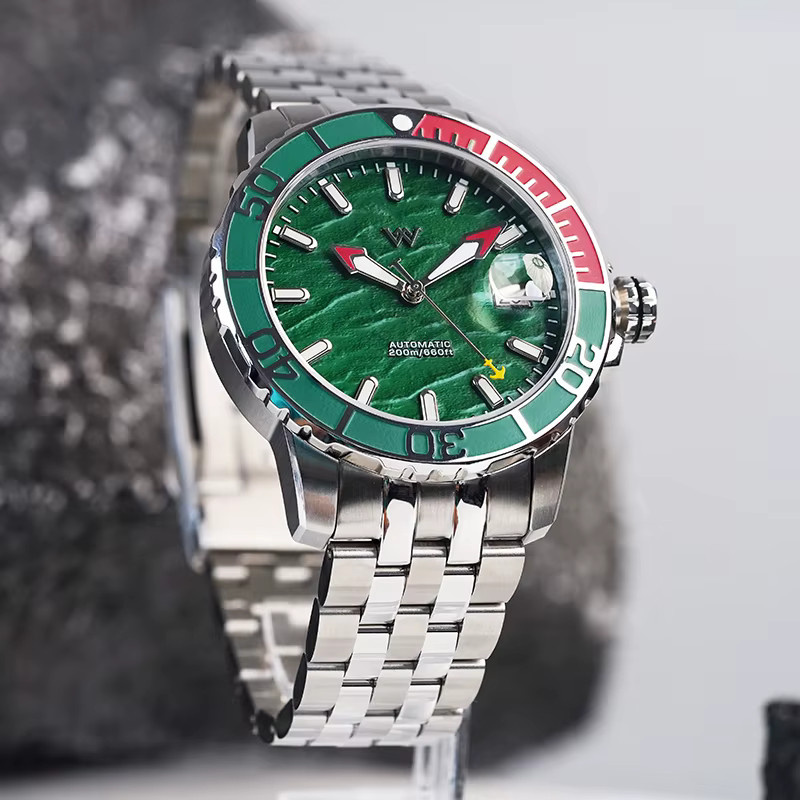 Welly Merck Armbanduhr, Automatik, Edelstahl, Silber, Herren - Bild 3