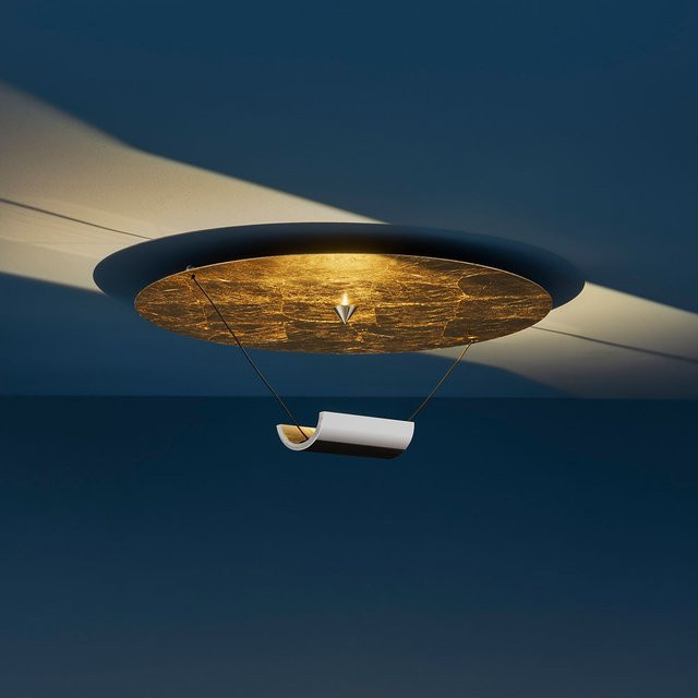 Catellani & Smith Disco LED-Deckenleuchte in Gold/Messing aus Metall - Bild 1