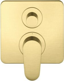 Hansgrohe Axor Citterio M UP Einhebelmischer für die Badewanne mit Schwenzauslauf in Brushed Brass - Bild 1