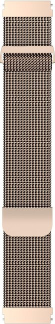 Peter Jäckel Uhrenarmband Gala Strap, Milanaise, Gold, 22 mm, Unisex - Bild 1