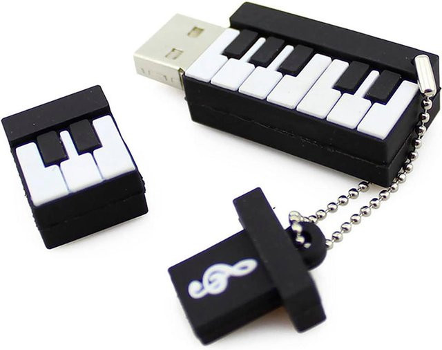 USB-Stick Piano von St. Benno Verlag in Schwarz - Bild 1
