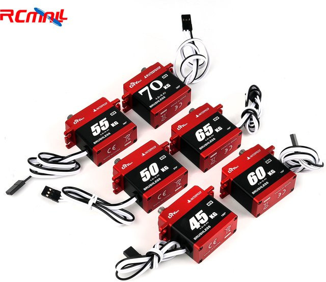 RCmall Digitales RC-Servo, bürstenloser Servomotor, wasserdicht, Ganzmetall, Lenkservo für 1:8 1:10 RC-Auto - Bild 1