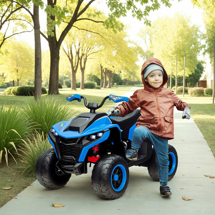 Aosom Elektro Quad für Kinder, Blau, ab 3 Jahre - Bild 2