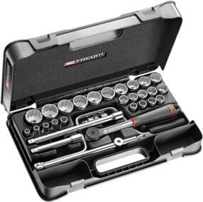 Facom Steckschlüssel-Set 1/2 SL.161 in Silber, 30-teilig - Bild 1