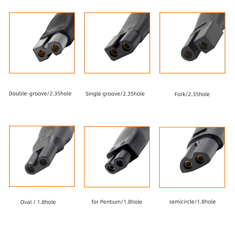 Geris Power Universeller Rasierer-Haarschneider mit 8 Anschlussspitzen in Schwarz inklusive USB-Ladekabel - Bild 1