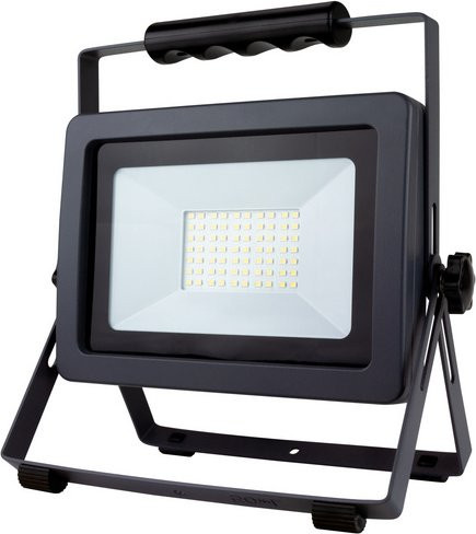 REV-Ritter Arbeitsleuchte LED 50 W mit Stativ, klappbar, silberfarben - Bild 1