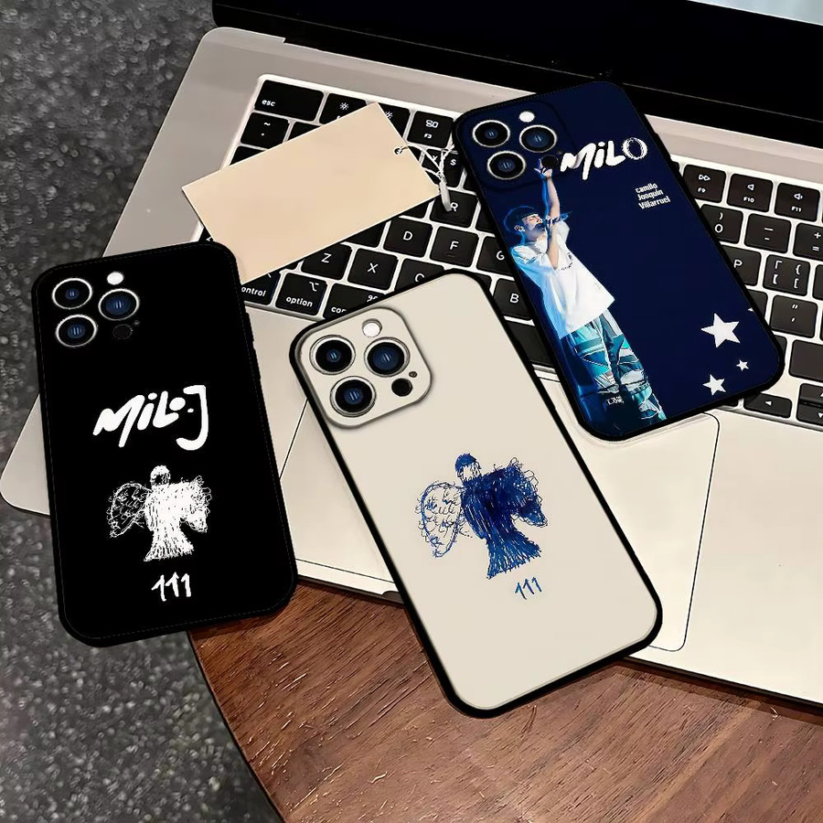 Singer M-Milo J Handyhülle für iPhone in Schwarz als Rückseiten-Cover - Bild 3