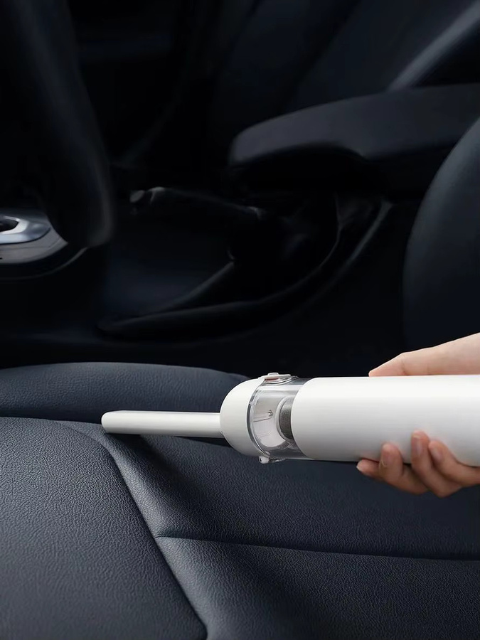 MIJIA Handstaubsauger kabellos in Weiß mit 13000Pa Saugkraft und multifunktionaler Düse für Zuhause und das Auto - Bild 5