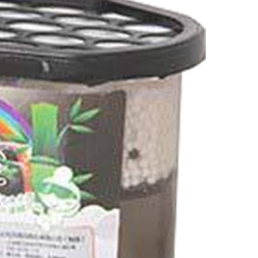 KONNWEI Feuchtigkeitsentferner Pack Hängender Entfeuchtungssack für Kleiderschrank und Schrank, transparent und schwarz, 270g - Bild 2
