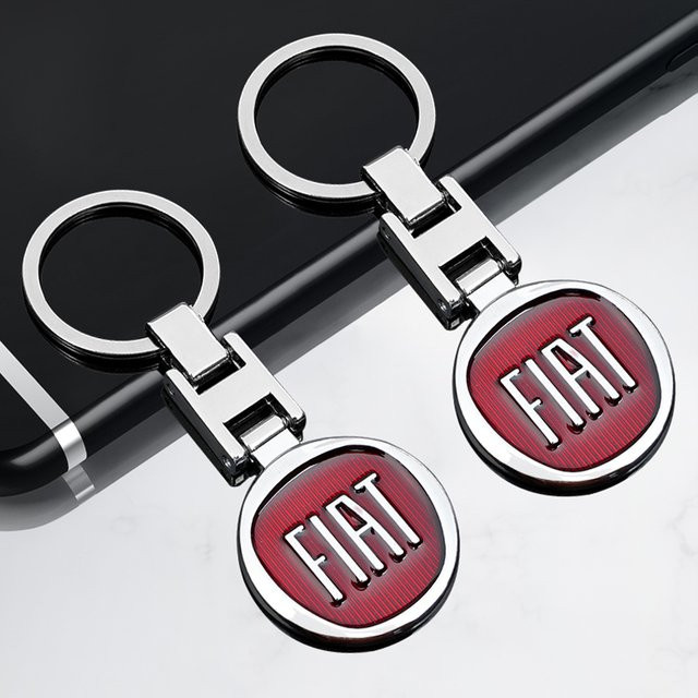 FIAT Schlüsselanhänger Metall, Unisex - Bild 1