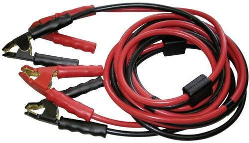 SET® TS 870 Starthilfekabel mit 70mm² Kupferquerschnitt, 7,00 m Länge, Schutzschaltung und abgewinkelten Messing-Zangen, Rot - Bild 1