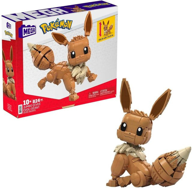 Mattel Pokémon Jumbo Evoli Bauset ab 10 Jahren - Bild 1