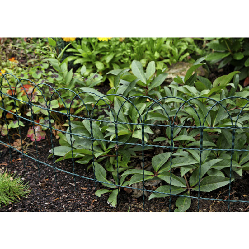FLORAWORLD Ziergeflecht aus Stahl in Grün, H: 120 cm, L: 2500 cm - Bild 4