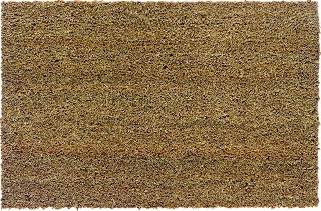 Fußmatte Astra aus Kokosvelours in Braun mit Grafikmotiv, B/T: 80 x 50 cm, Höhe: 1,6 cm - Bild 1