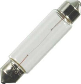 Scharnberger Hasenbein Soffittenlampe Glühlampe grün transparent S8,5 24V 5W - Bild 1