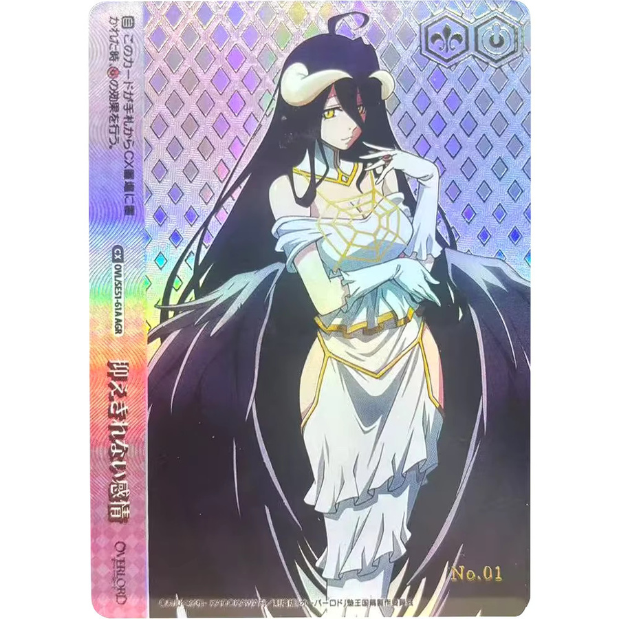 Bandai Overlord Albedo Weiss Schwarz Collection Cards, Bunt / Mehrfarbig - Bild 2