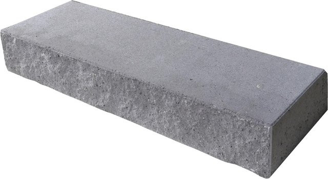EHL Spaltstufe Anthrazit H: 100 cm, B: 35 cm, T: 15 cm - Bild 1