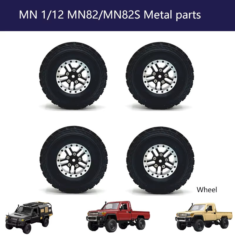 MN82S Offroad-Fernsteuerungszubehör, Metall- und Original-Werksersatzteile, Vierradantrieb - Bild 3