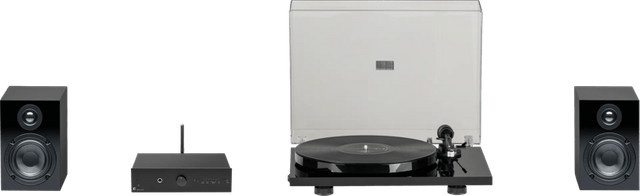 Pro-Ject Stereo Set E Phono Hi-Fi System mit Bluetooth in Schwarz - Bild 1