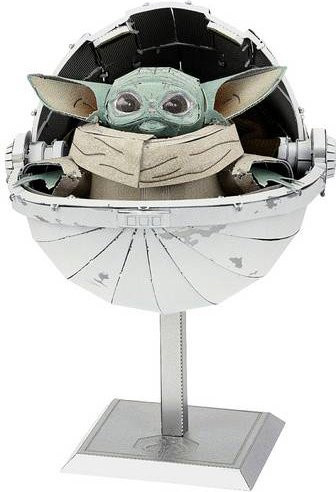 Metal Earth Iconx STAR WARS Mandalorian - The Child Metallbausatz aus Stahlblech - Bild 1