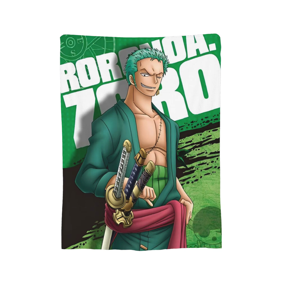 Bandai One Piece Anime Flanell-Decke Ultra Weiche Warme Wurfdecke für Bett und Sofa - Bild 3