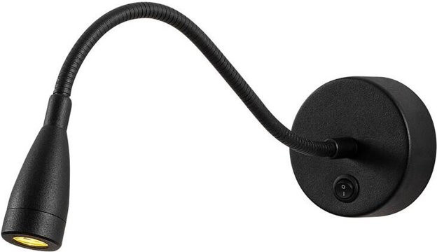Opviq Wandleuchte aus Metall in Schwarz, B/H/L: 38 x 15 x 8 cm - Bild 1