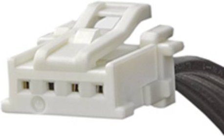 Molex Buchsengehäuse-Kabel in Weiß mit 4 Polen - Bild 1