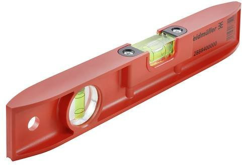 Weidmüller Wasserwaage Spirit Level 2888400000 in Rot, Länge: 25 cm - Bild 1
