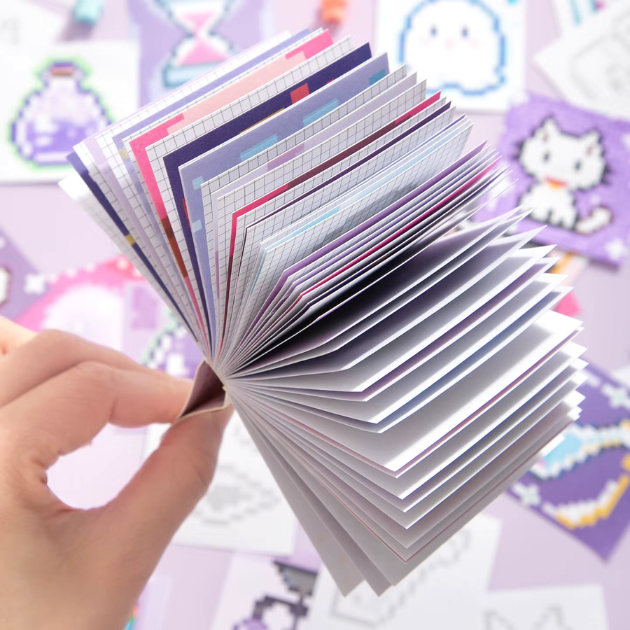 Pixel-Stil Malaufkleber von mr.paper für DIY-Projekte, Collage und Dekoration - Bild 2