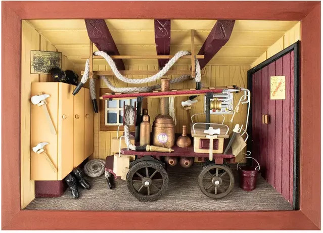 3D-Holzbild Dorsch Wanddeko Mehrfarbig B: 30,0 cm, H: 20,0 cm, T: 20,0 cm - Bild 1