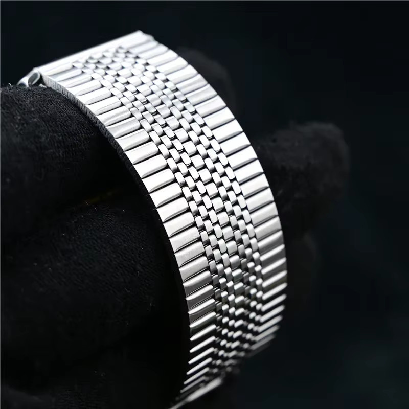 strapfreak Uhrenarmband Edelstahl, Silber, 20 mm, 22 mm, Unisex - Bild 4