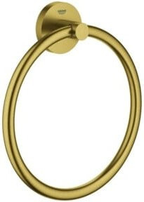 Grohe Handtuchring Essentials C in Gold mit verdeckter Befestigung - Bild 1