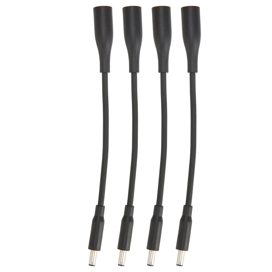 4 Stück DC Adapterkabel von Dell, Konverter von 7,4 x 5,0 mm auf 4,5 x 3,0 mm, Schwarz - Bild 2