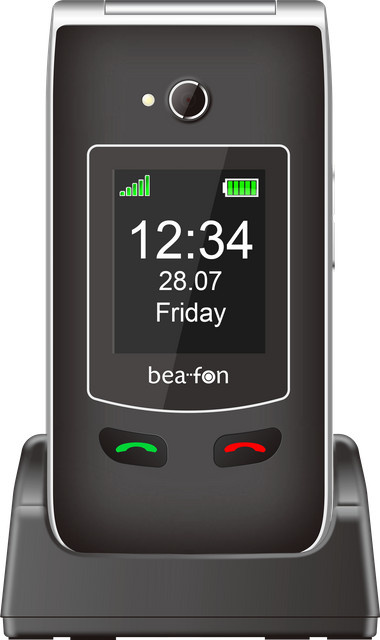 BEAFON SL645plus Handy in Silber - Bild 1