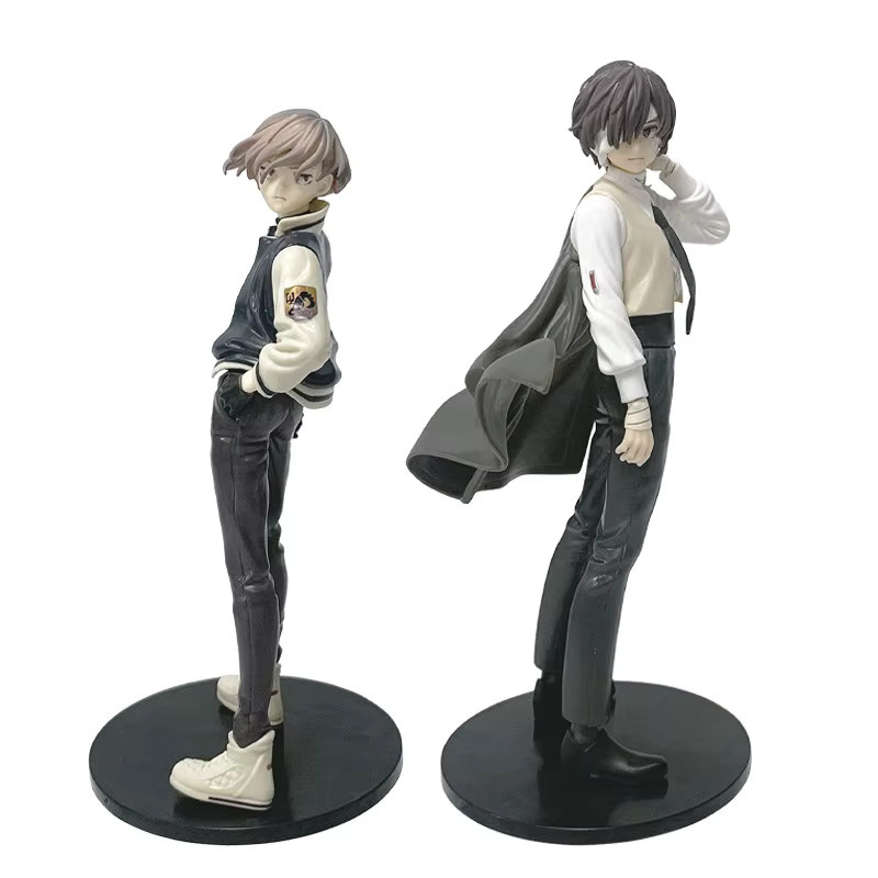 Bandai Bungo Stray Dogs Nakahara Chuya Dazai Osamu Actionfiguren, Einzelfigur, Kunststoff, Bunt / Mehrfarbig - Bild 2