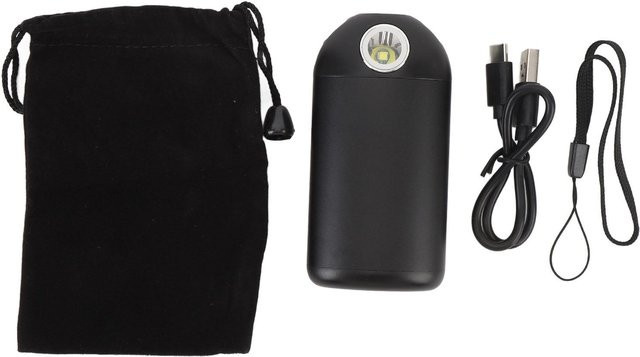 OutsideWorld Handwärmer und Mobile Powerbank 5000mAh mit USB-C, Schwarz - Bild 1