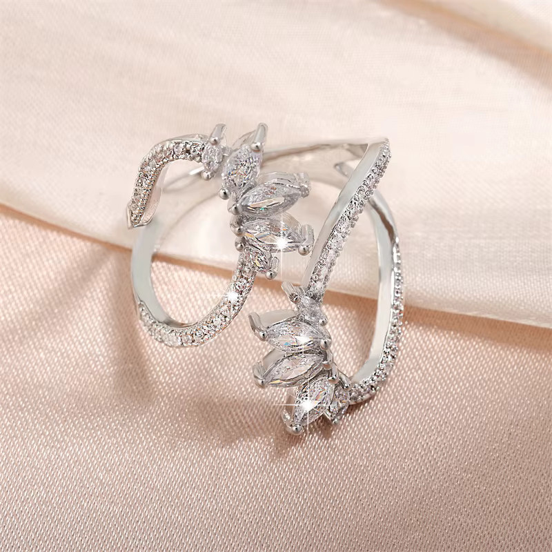 ZAKOL Ring, weiß, Zirkonia, Damen - Bild 2